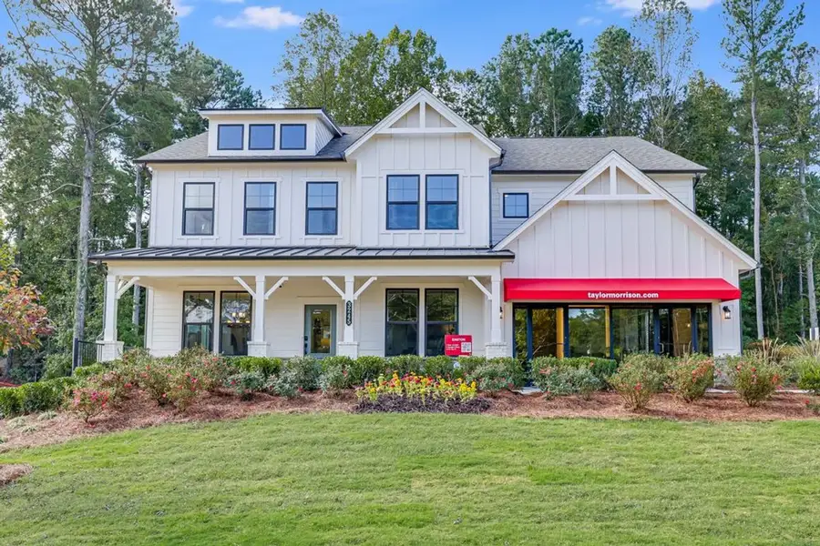 Front exterior of a home in the Reserve at Hickory Walk community, located in Kennesaw, GA (Image 1).