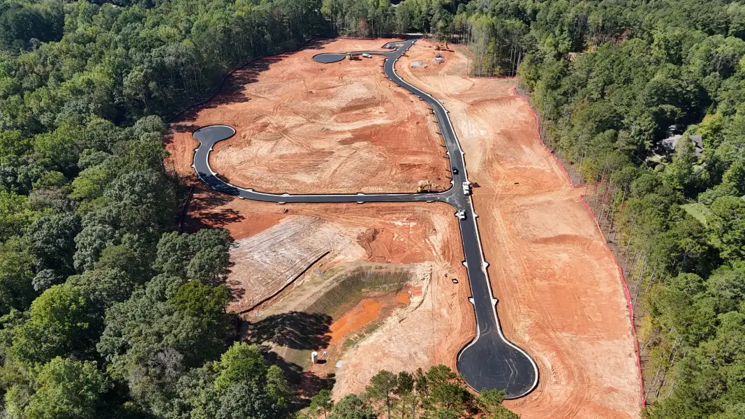 Site preparation and early development at The Meadows at Majors Drive in Cumming, GA (Image 27).