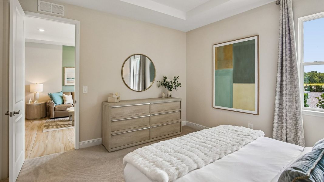 Furnished interior in a model home at Hammock at Two Rivers in Zephyrhills (Image 82).