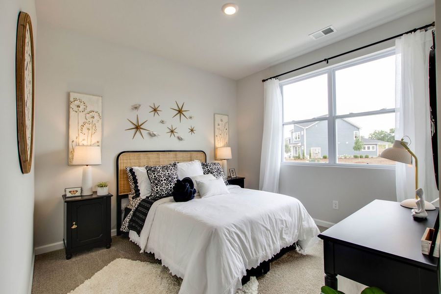 Furnished interior in a model home at Hartmann Crossing in Lebanon (Image 21). Furnished interior in a model home at Hartmann Crossing in Lebanon (Image 21).