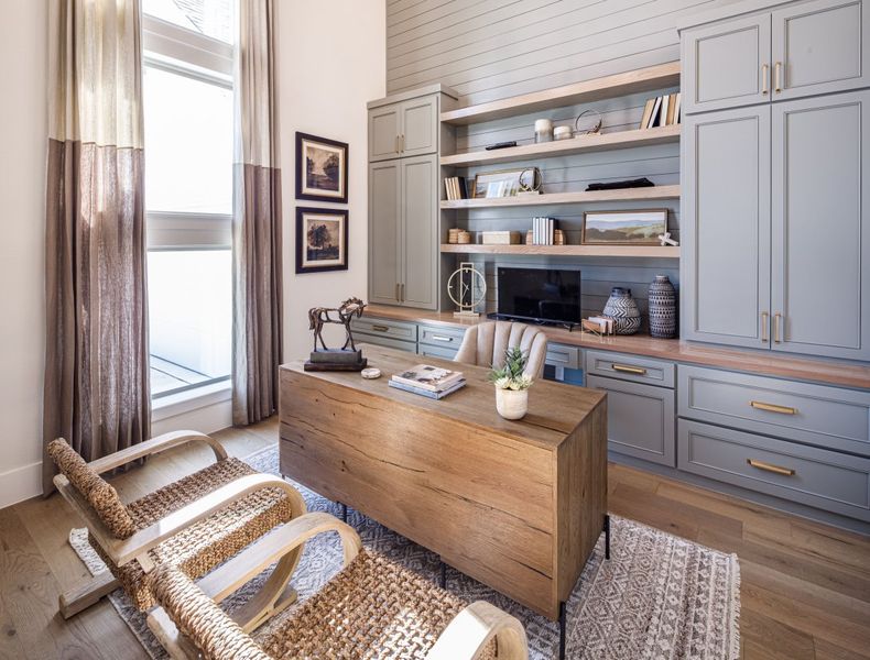 Furnished interior in a model home at Heath Golf and Yacht Club in Heath (Image 11). Furnished interior in a model home at Heath Golf and Yacht Club in Heath (Image 11).