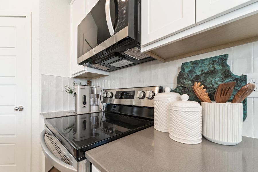 Furnished interior in a model home at Conestoga in Ault (Image 46).