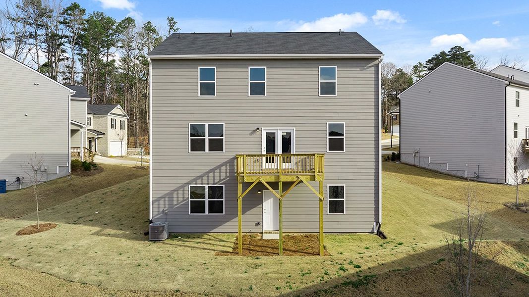 Exterior details of a home in Brooks Village, Dacula (Image 5).