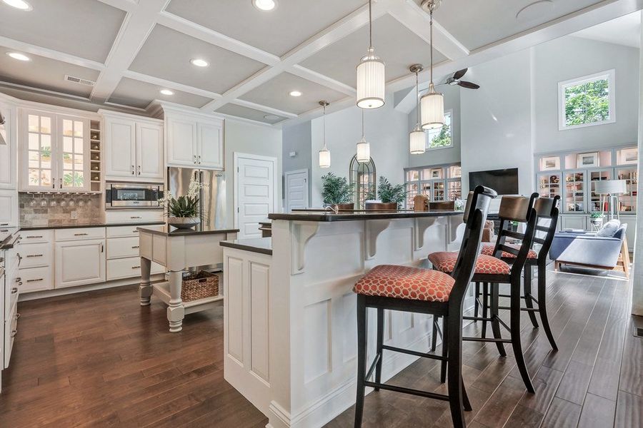 Furnished interior in a model home at Campbell Crossing in Hendersonville (Image 16). Furnished interior in a model home at Campbell Crossing in Hendersonville (Image 16).