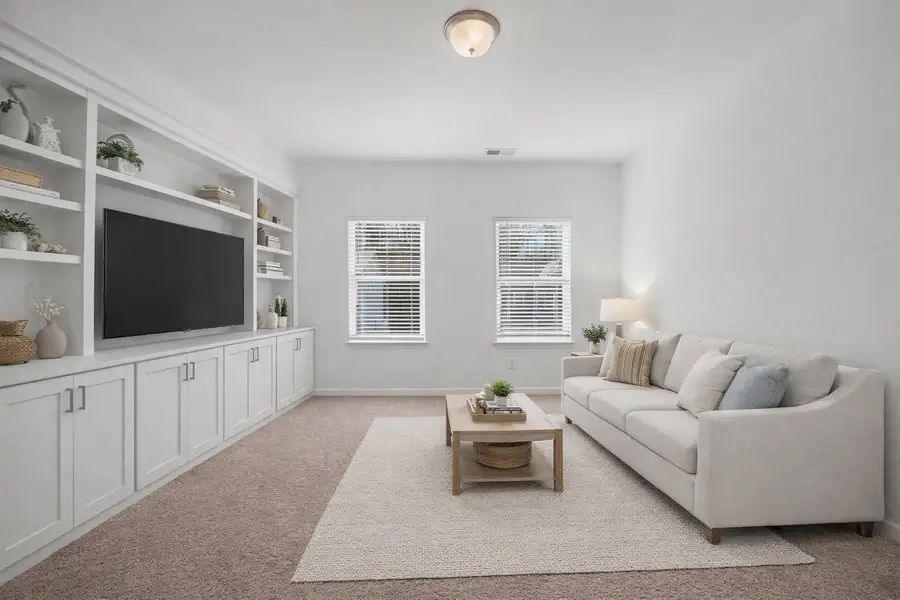 The Pinehurst Loft staged