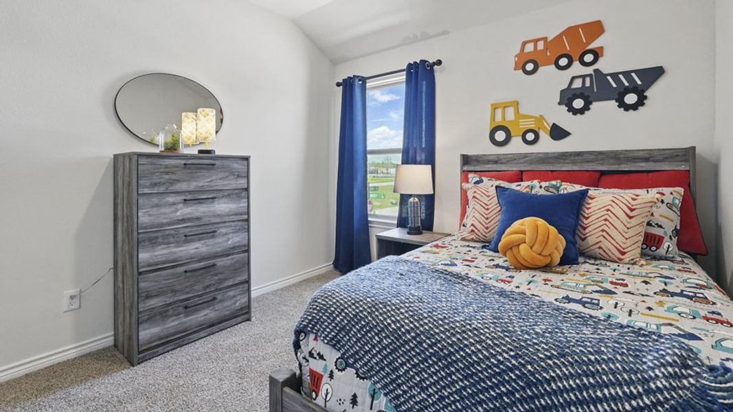 Furnished interior in a model home at Liberty Crossing in Royse City (Image 44).