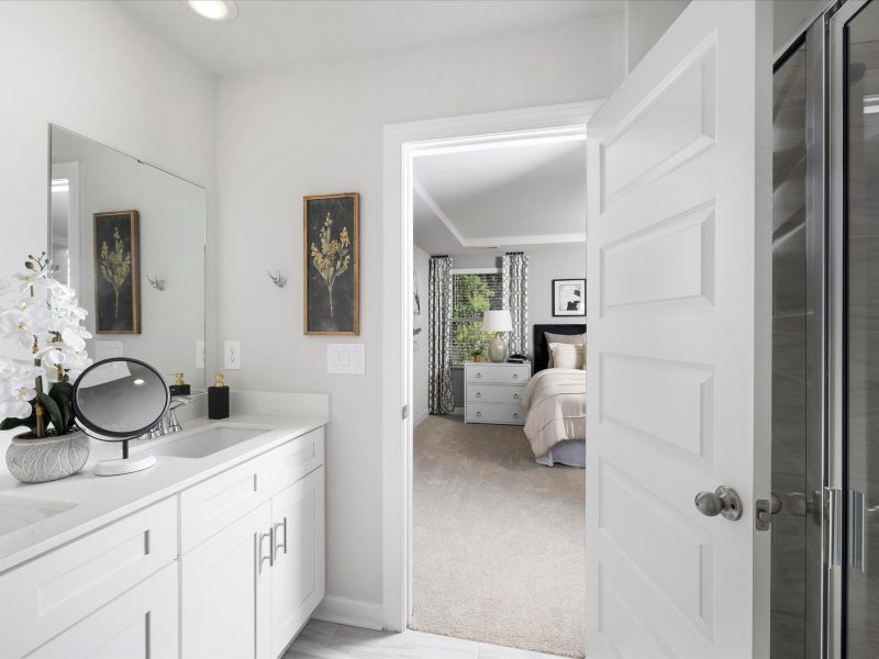 Welcome to the Opal floorplan at Northbrook Village Townes.