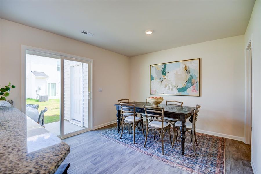Furnished interior in a model home at Laurel Ridge in Greenville (Image 5).
