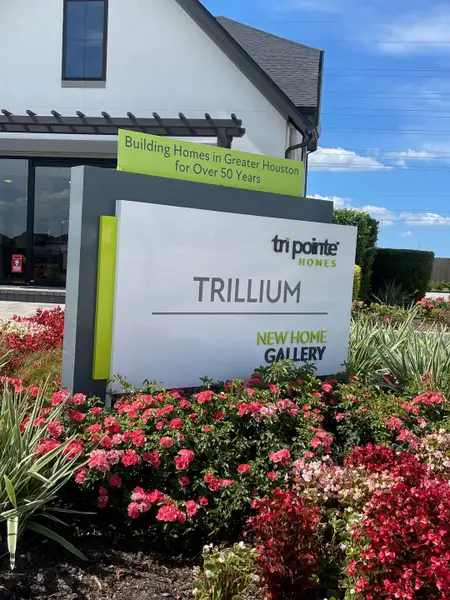 Discover Trillium 40′ by Tri Pointe Homes with vibrant gardens in Richmond, TX. Discover Trillium 40′ by Tri Pointe Homes with vibrant gardens in Richmond, TX.