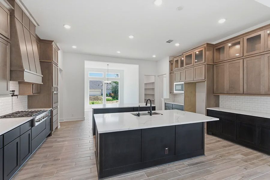 Furnished interior in a model home at Grand Lakes Estates in Montgomery (Image 5).