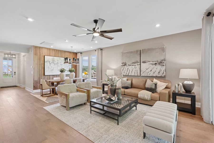 Furnished interior in a model home at The Grove Collection at Serenity in Fuquay Varina (Image 30). Furnished interior in a model home at The Grove Collection at Serenity in Fuquay Varina (Image 30).