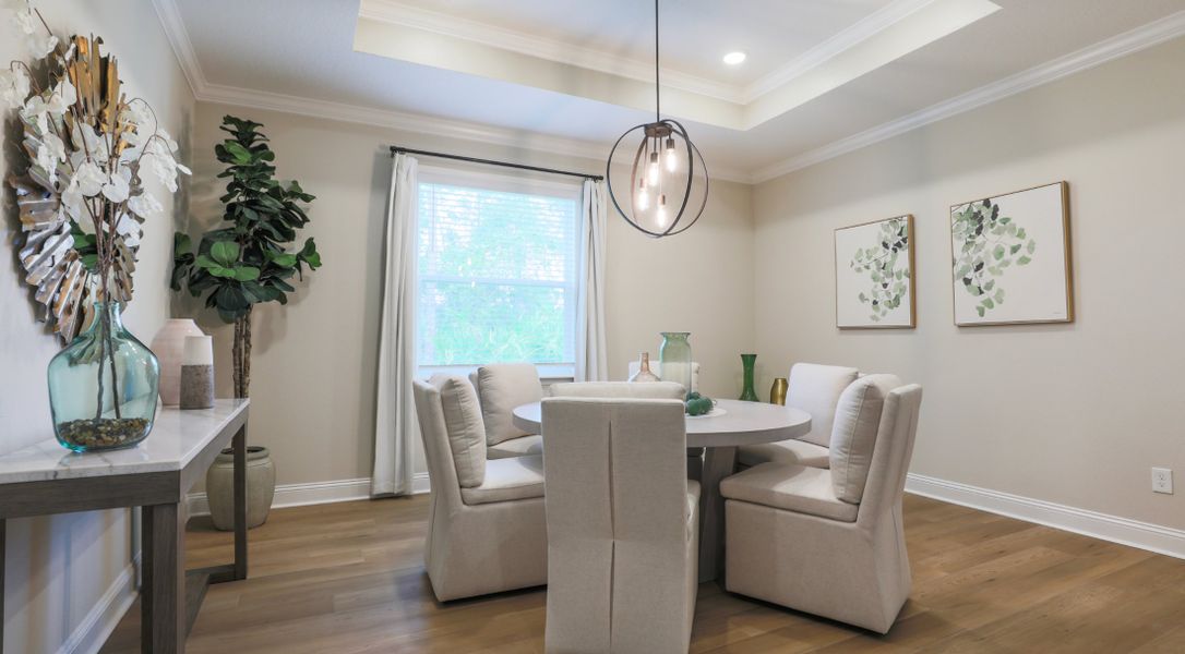 Furnished interior in a model home at Palm Coast in Palm Coast (Image 27).