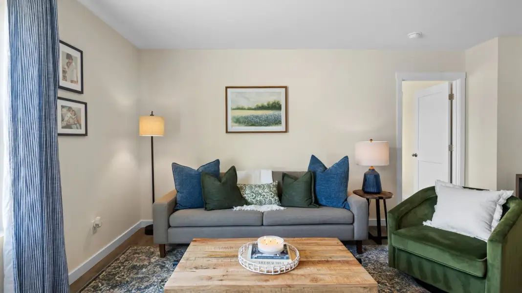 Furnished interior in a model home at Westland Ridge in Cleveland (Image 22).