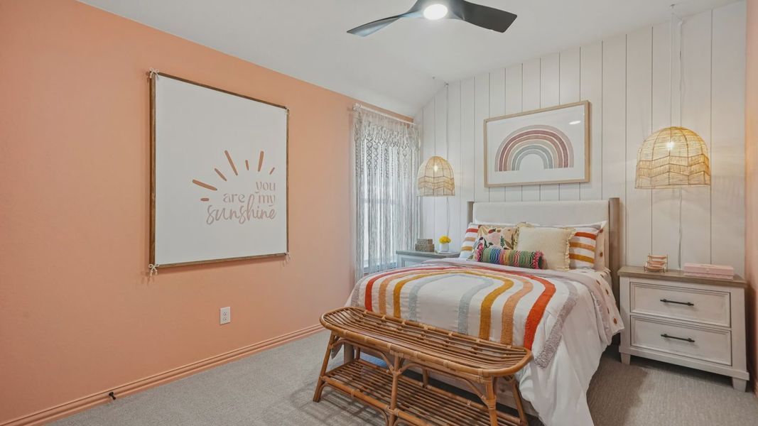 Furnished interior in a model home at Prominence in San Antonio (Image 16). Furnished interior in a model home at Prominence in San Antonio (Image 16).