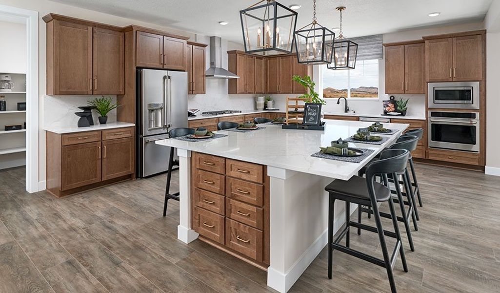 Furnished interior in a model home at Skyline at Parkvale in Littleton (Image 6). Furnished interior in a model home at Skyline at Parkvale in Littleton (Image 6).