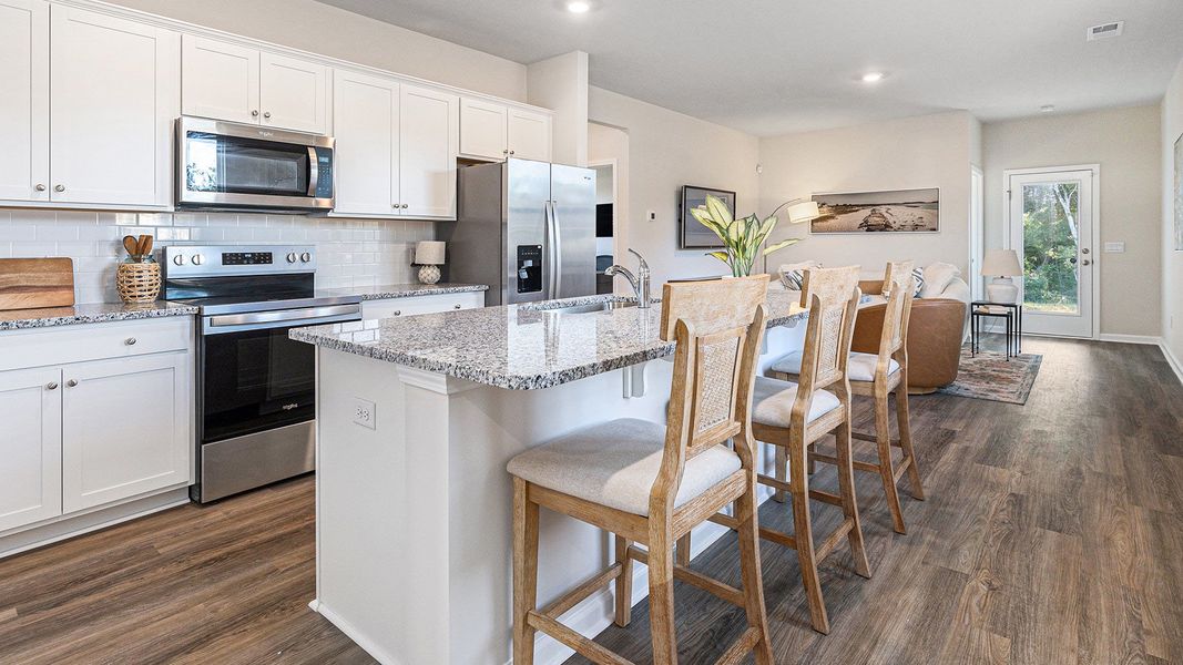 Furnished interior in a model home at Southshore Bay in Sunset Beach (Image 5).