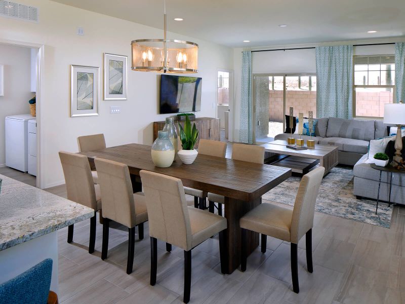 Furnished interior in a model home at Sunset Crest - Signature Series in Tucson (Image 18). Furnished interior in a model home at Sunset Crest - Signature Series in Tucson (Image 18).