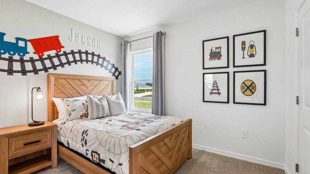 Furnished interior in a model home at Brookside in Ruskin (Image 40). Furnished interior in a model home at Brookside in Ruskin (Image 40).
