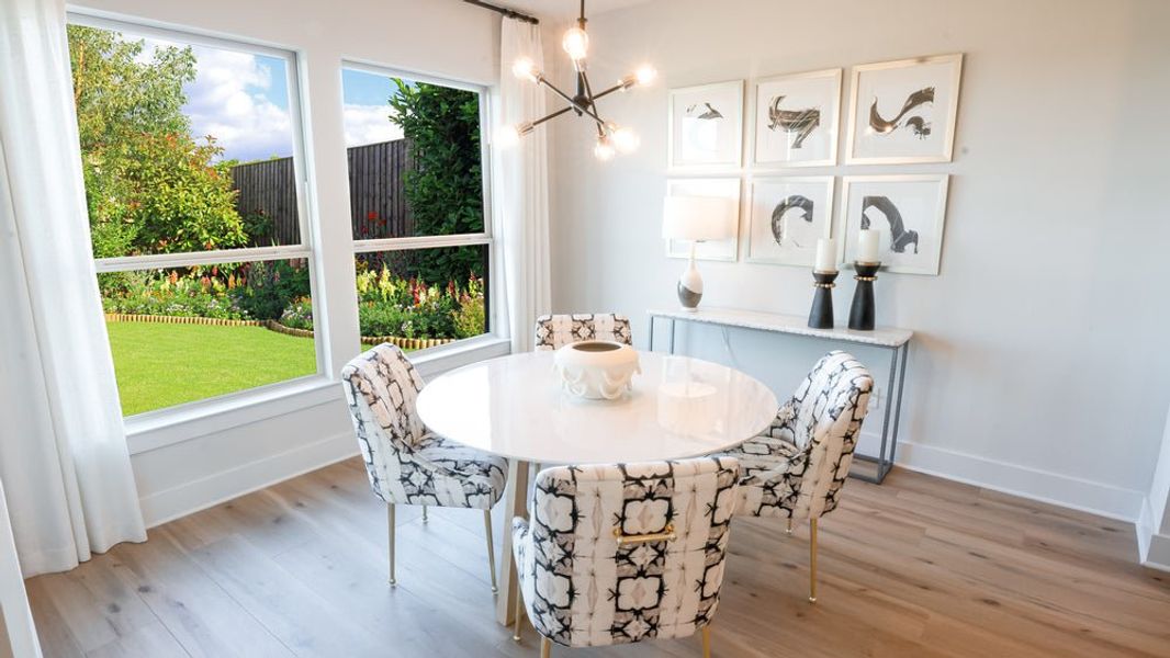 Furnished interior in a model home at Westside Preserve in Midlothian (Image 4). Furnished interior in a model home at Westside Preserve in Midlothian (Image 4).