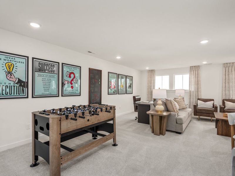 Furnished interior in a model home at Benders Cove in Mount Juliet (Image 18).