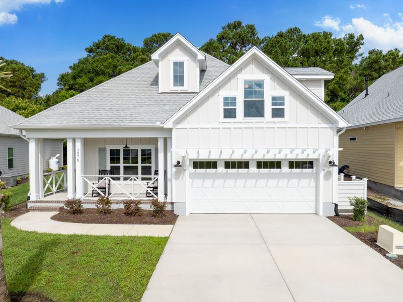 Front exterior of a home in the The Sanctuary at Sunset Beach community, located in Sunset Beach, NC (Image 12).