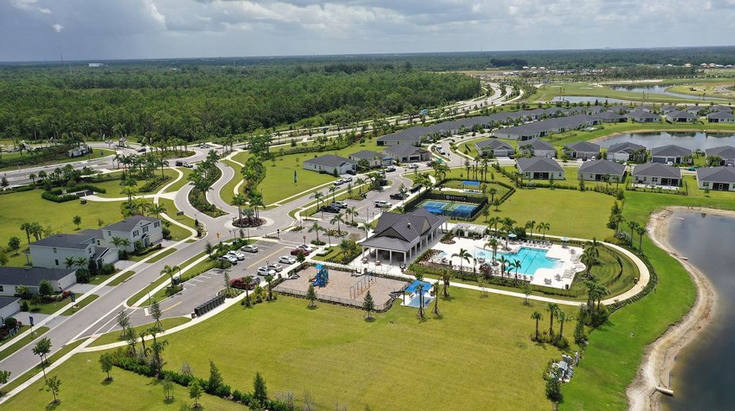 Brystol Wylder Amenity Aerial Greenbelt