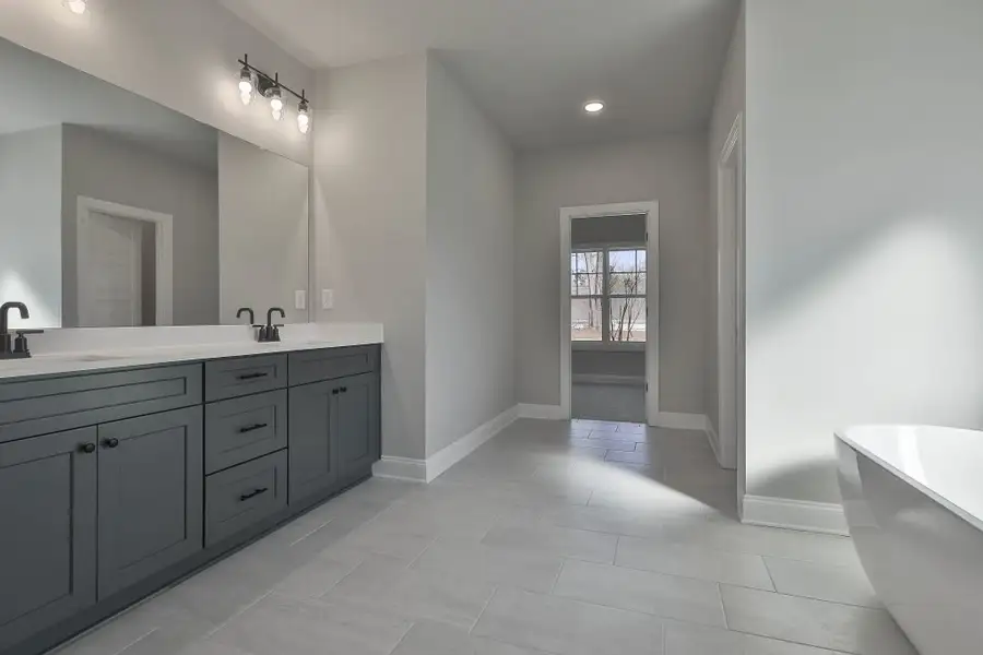 Furnished interior in a model home at Estates at Cedar Grove in Chattahoochee Hills (Image 7).