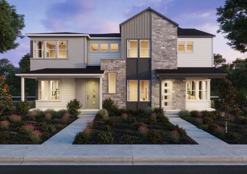 Duet at Sterling Ranch | Exterior Rendering