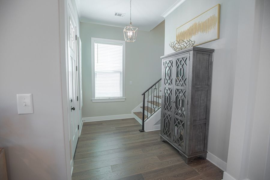 Furnished interior in a model home at Myers Park in Arlington (Image 32).