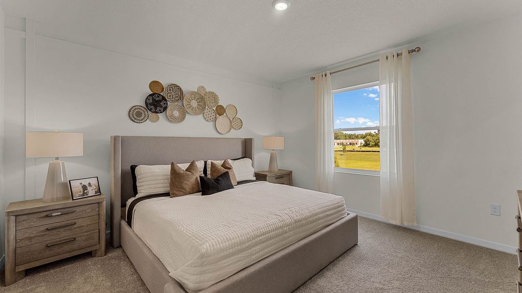 Furnished interior in a model home at Oak Pointe in Apopka (Image 27). Furnished interior in a model home at Oak Pointe in Apopka (Image 27).