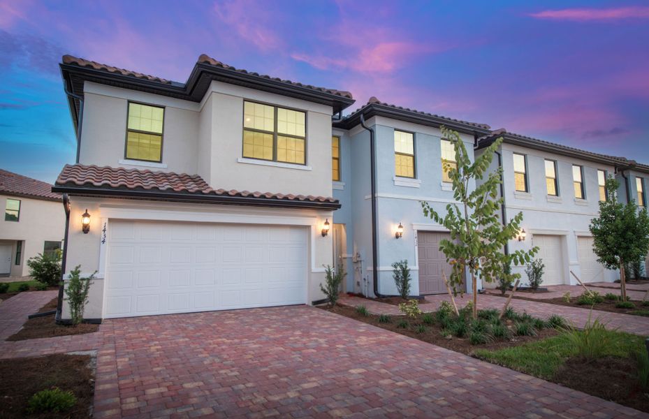 Beautiful Townhomes in this affordable new home community in Cape Coral, Florida