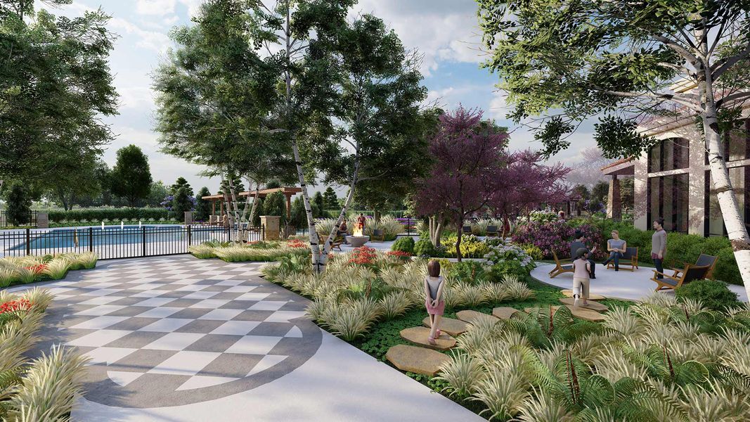 Image 8 of the Dunham Pointe 50' Homesites community in Cypress, TX.