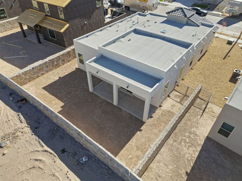 Homes under construction in the Emerald Estates community in El Paso, TX (Image 18).