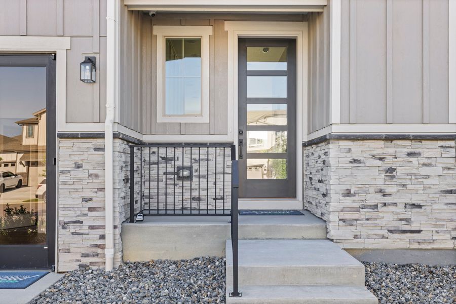 RainDance 60s Plan C417 Front Porch by American Legend Homes