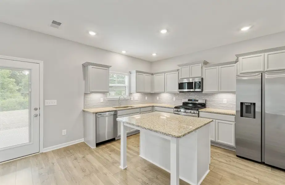 Furnished interior in a model home at Robinson Meadows in Murfreesboro (Image 4).