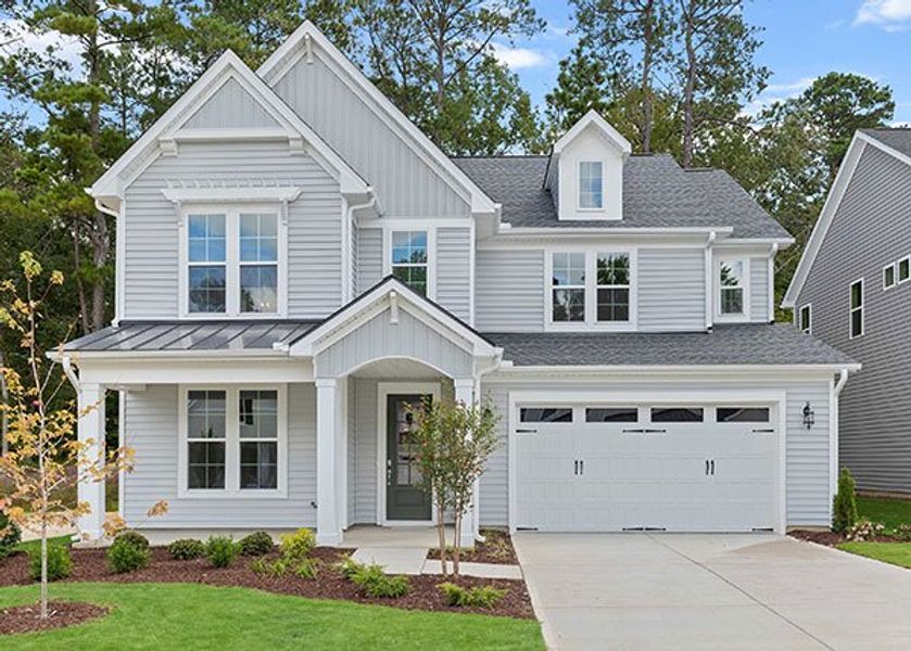 Front exterior of a home in the Kennebec Crossing community, located in Angier, NC (Image 51). Front exterior of a home in the Kennebec Crossing community, located in Angier, NC (Image 51).