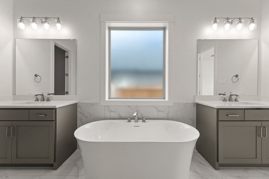 Furnished interior in a model home at Gideon Grove in Rockwall (Image 23). Furnished interior in a model home at Gideon Grove in Rockwall (Image 23).