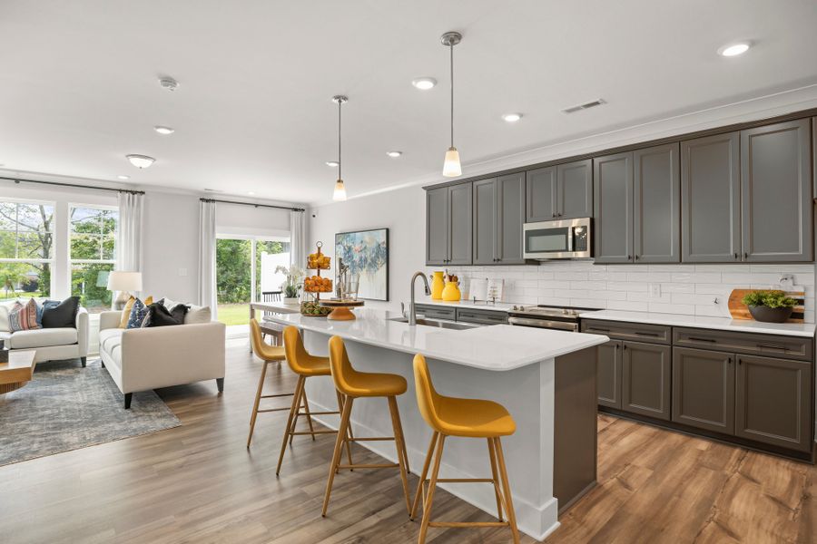 Furnished interior in a model home at Harbor Crossing in Greensboro (Image 13). Furnished interior in a model home at Harbor Crossing in Greensboro (Image 13).