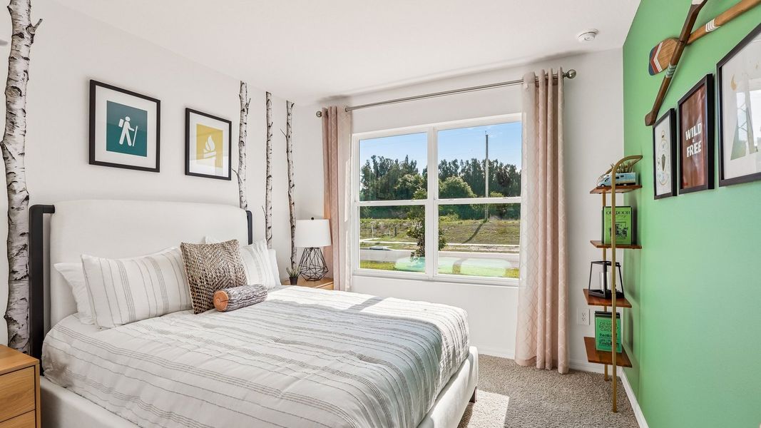 Furnished interior in a model home at Brookside in Ruskin (Image 34). Furnished interior in a model home at Brookside in Ruskin (Image 34).