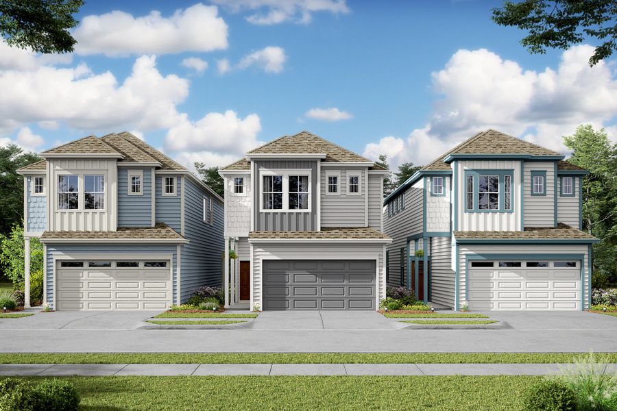 Front exterior of a home in the Cloverdale community, located in Houston, TX (Image 1).