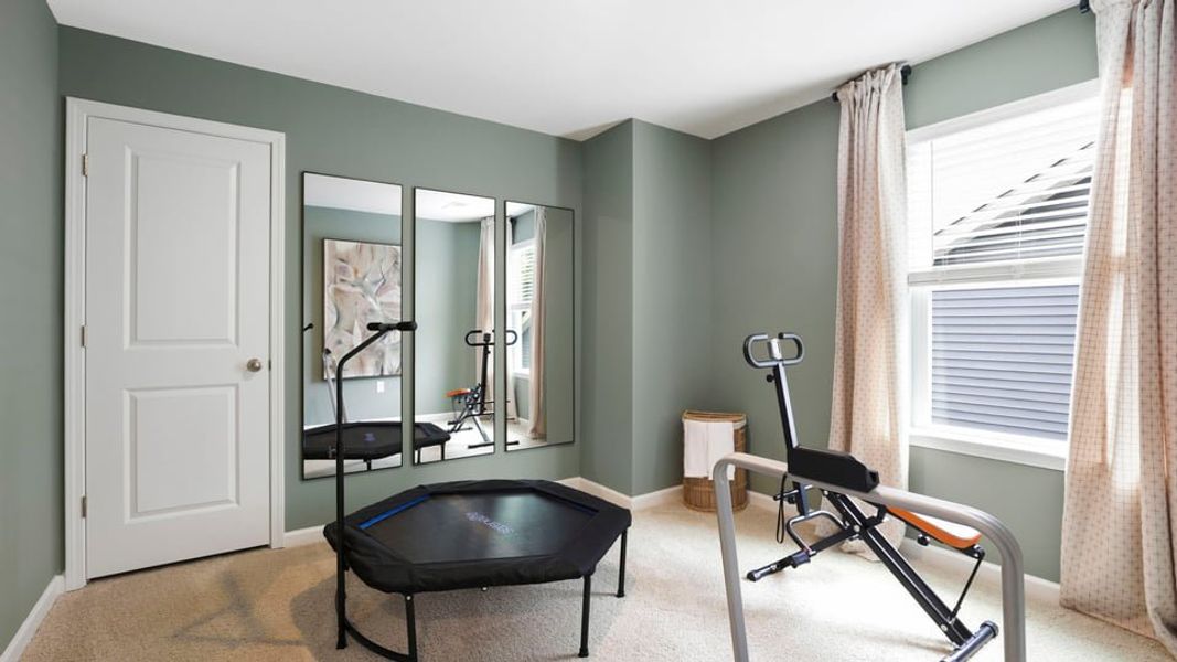 Furnished interior in a model home at Sherwood Gardens in Landrum (Image 31).