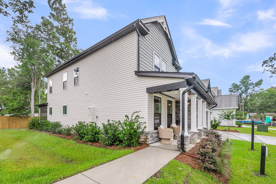 Front exterior of a home in the Indigo Place community, located in North Charleston, SC (Image 2).