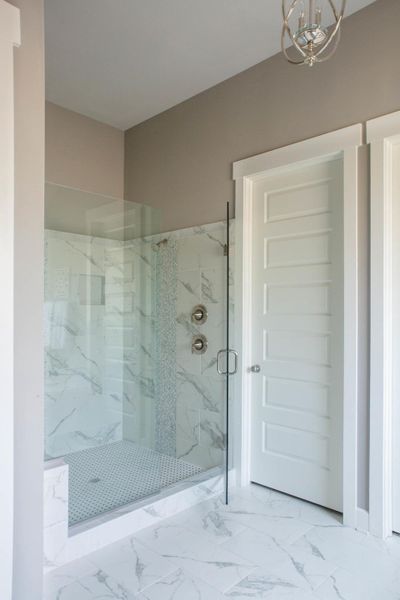 Furnished interior in a model home at White Oak in Arlington (Image 27).