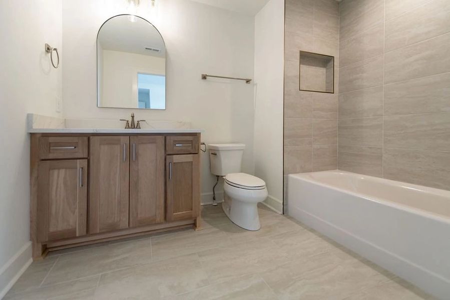 Furnished interior in a model home at Stonehollow in Mount Juliet (Image 9).