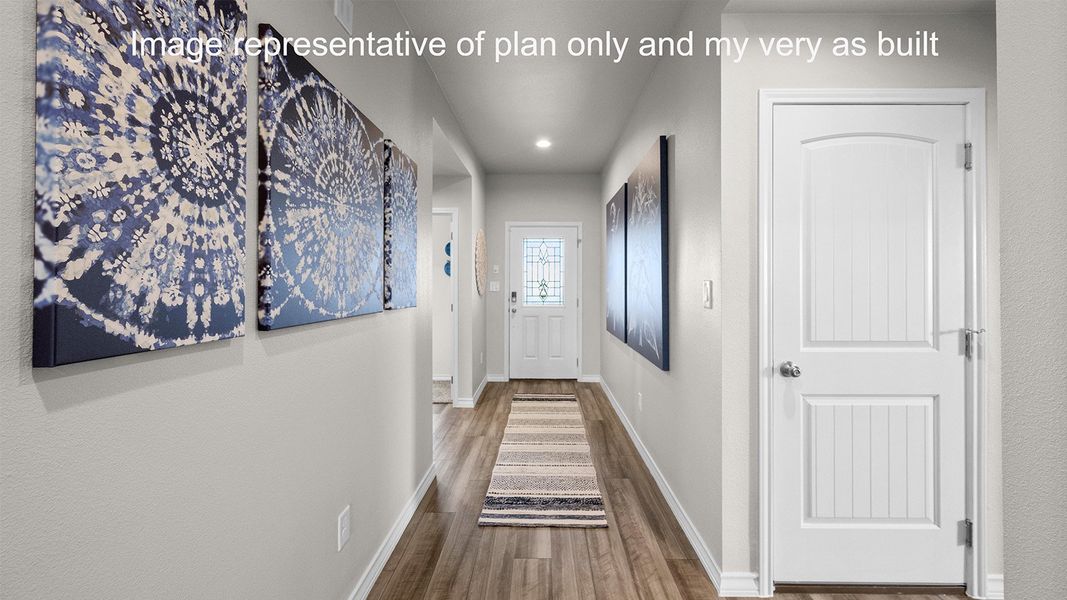 Furnished interior in a model home at Starlight Estates in Corpus Christi (Image 5).