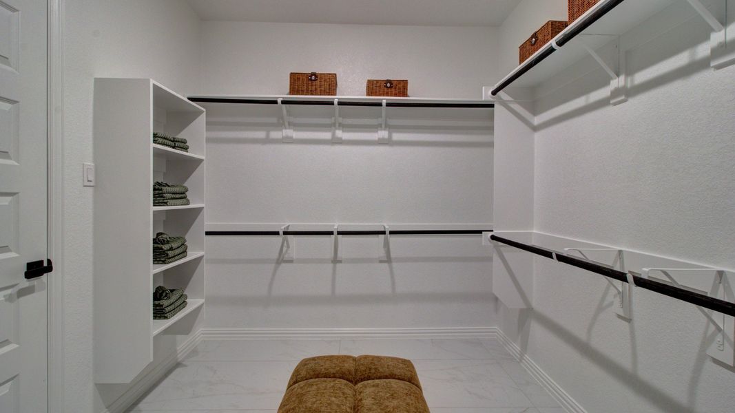 Furnished interior in a model home at Stream Waters in Seguin (Image 31). Furnished interior in a model home at Stream Waters in Seguin (Image 31).