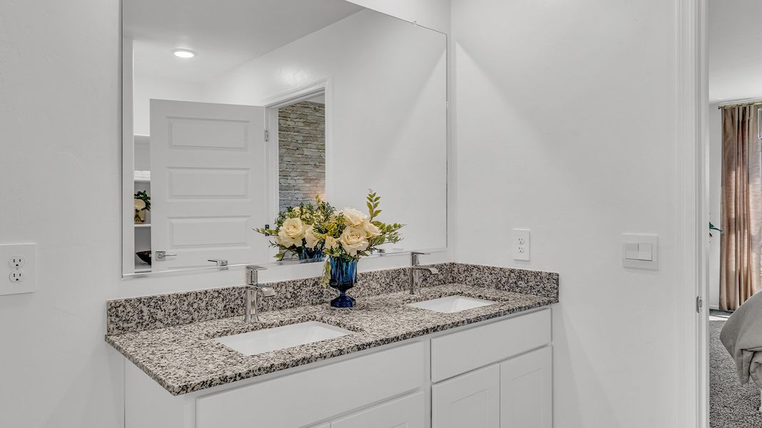 Furnished interior in a model home at Blackhawk in Tucson (Image 39).