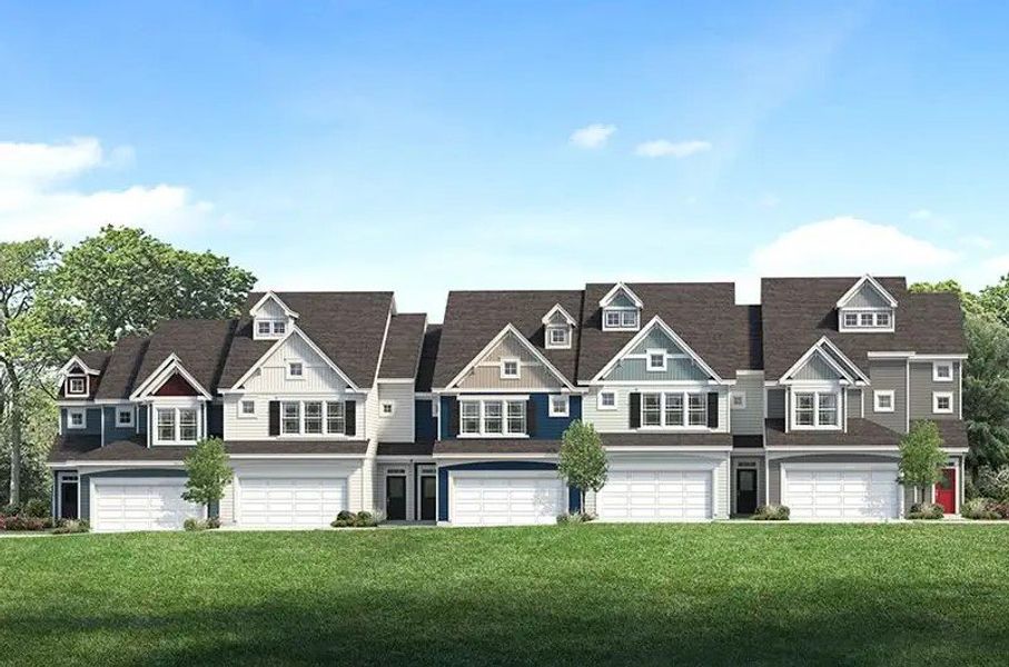 Front exterior of a home in the Elizabeth Springs community, located in Wake Forest, NC (Image 25). Front exterior of a home in the Elizabeth Springs community, located in Wake Forest, NC (Image 25).