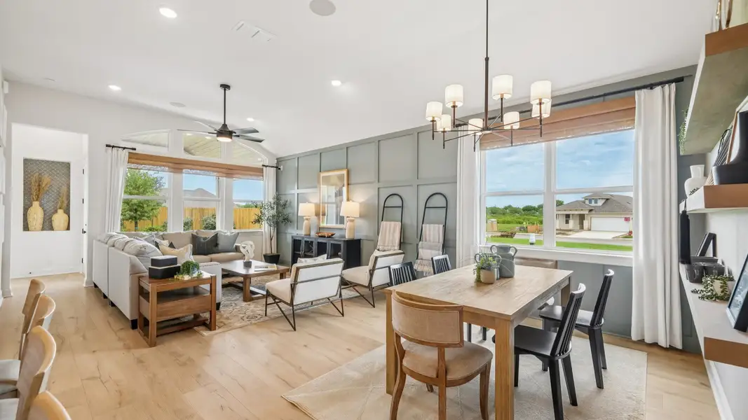 Furnished interior in a model home at Veranda in San Antonio (Image 10). Furnished interior in a model home at Veranda in San Antonio (Image 10).