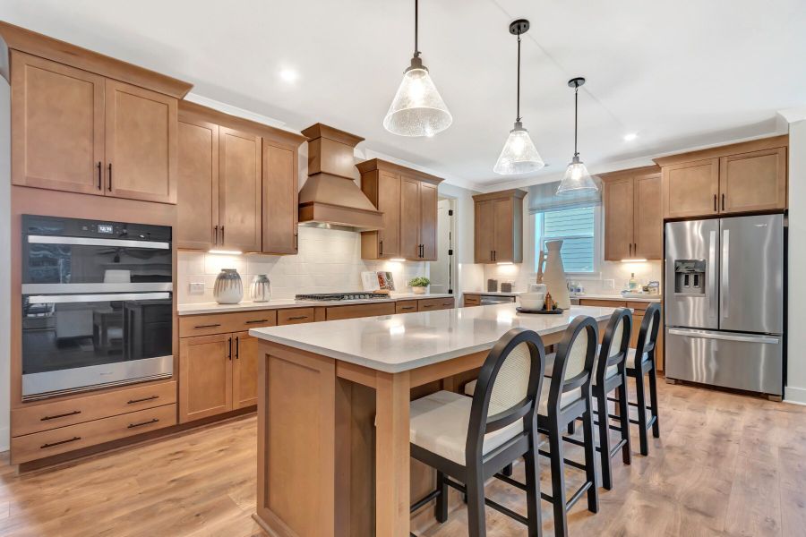 Furnished interior in a model home at Stonewood Estates in Durham (Image 6).